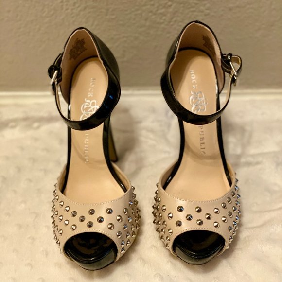 Rock & Republic Studded Platform Heels - Picture 1 of 5